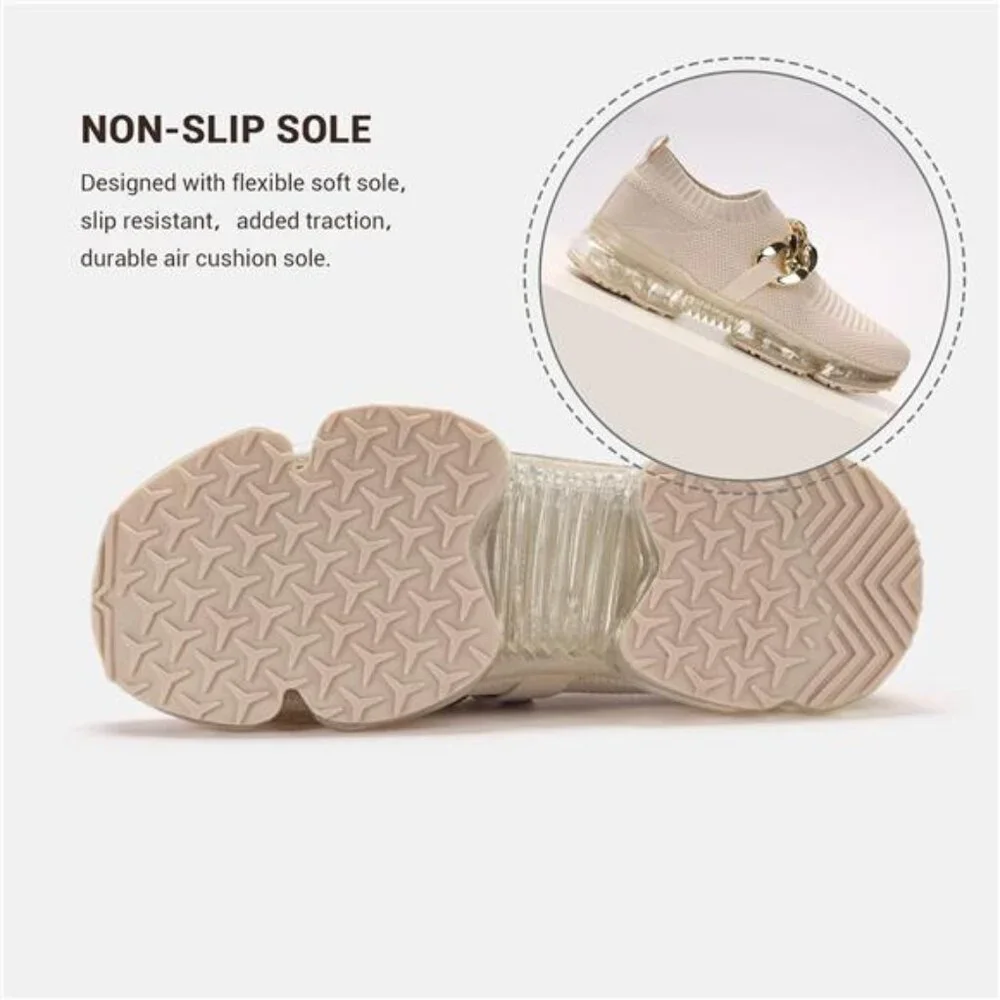 Women Air Cushion Fashion Sneakers Breathable Casual Comfortable - Picture 4 of 7